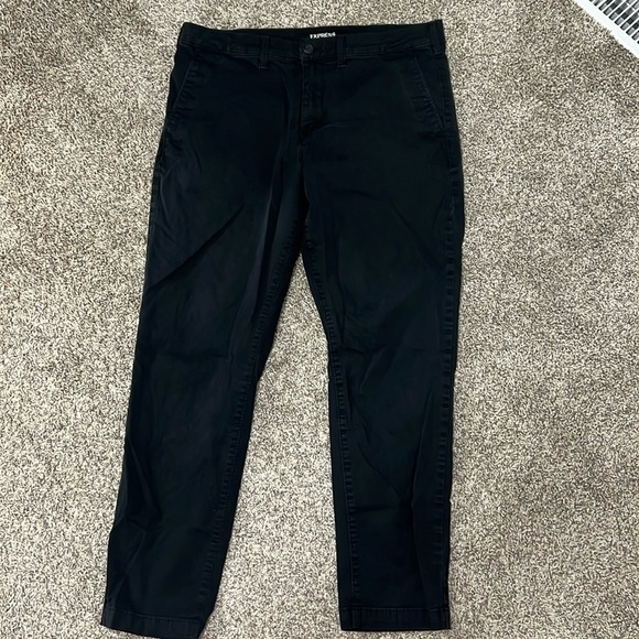 Men’s Chino Black Pants - Picture 1 of 5
